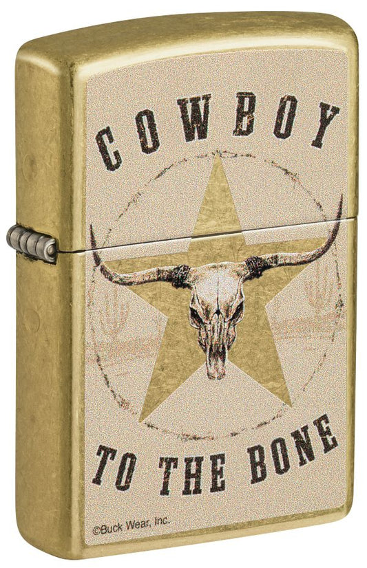Zippo Buck Wear Cowboy Design