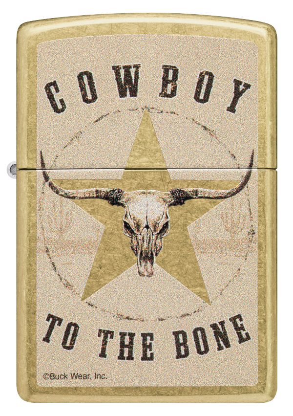 Zippo Buck Wear Cowboy Design