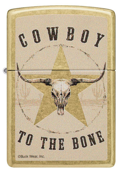 Zippo Buck Wear Cowboy Design