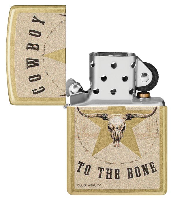 Zippo Buck Wear Cowboy Design