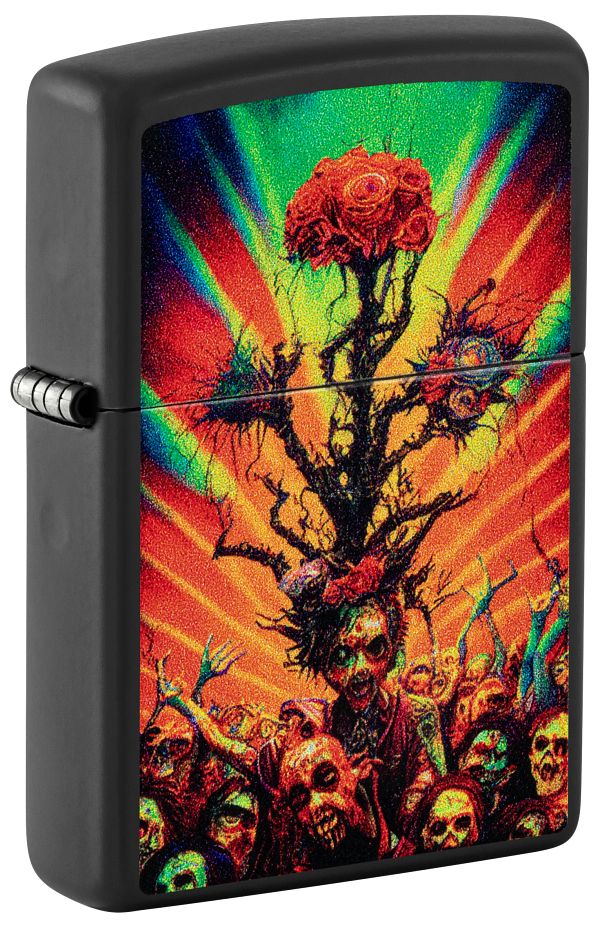 Zippo Abstract Zombie Design