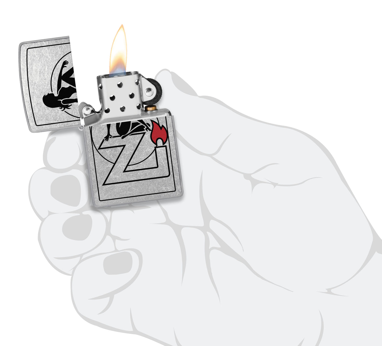 Zippo Flame Girl (207-110241)