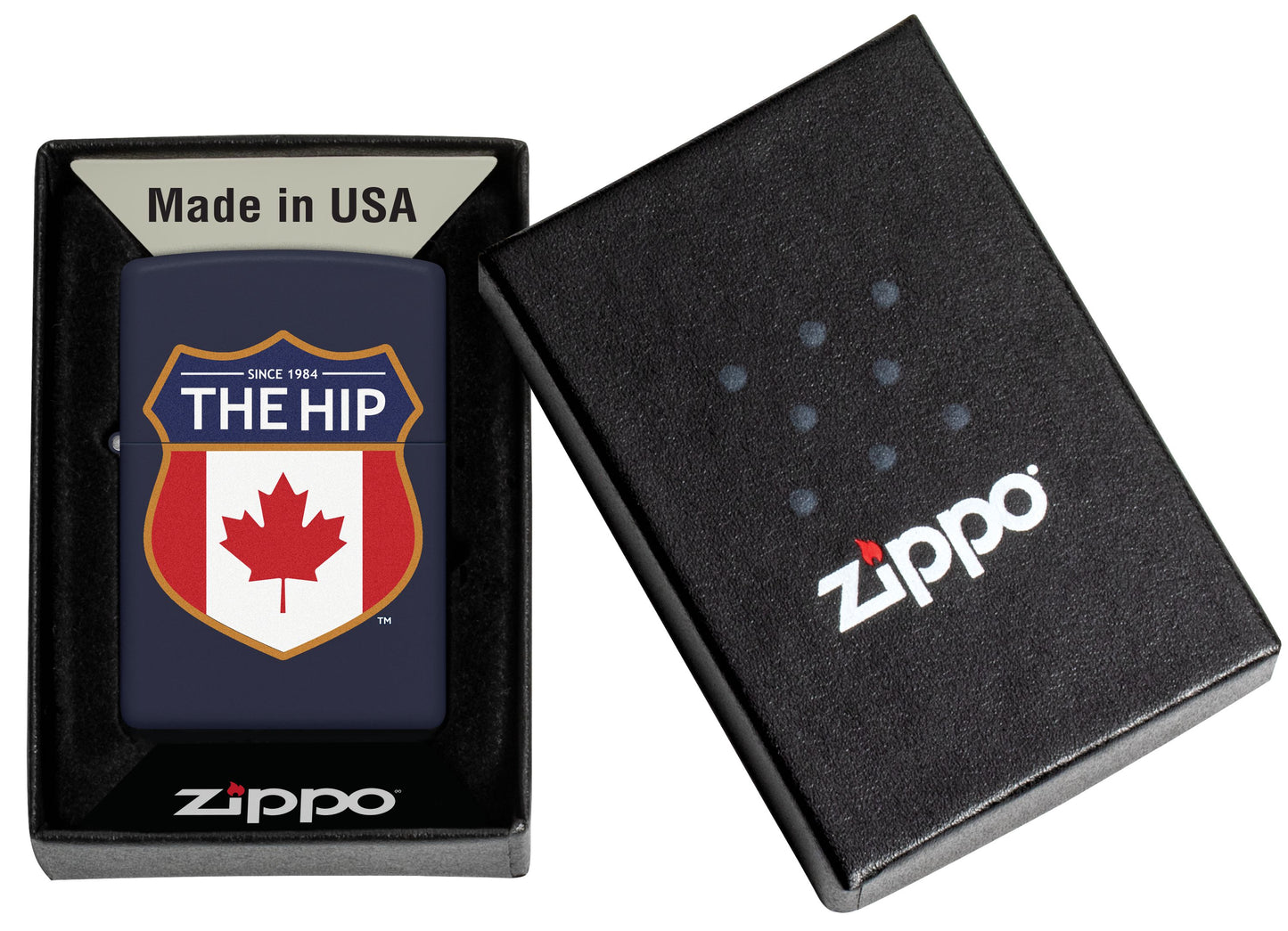 Zippo 239 avec écusson Tragically Hip (49674) CIO17389