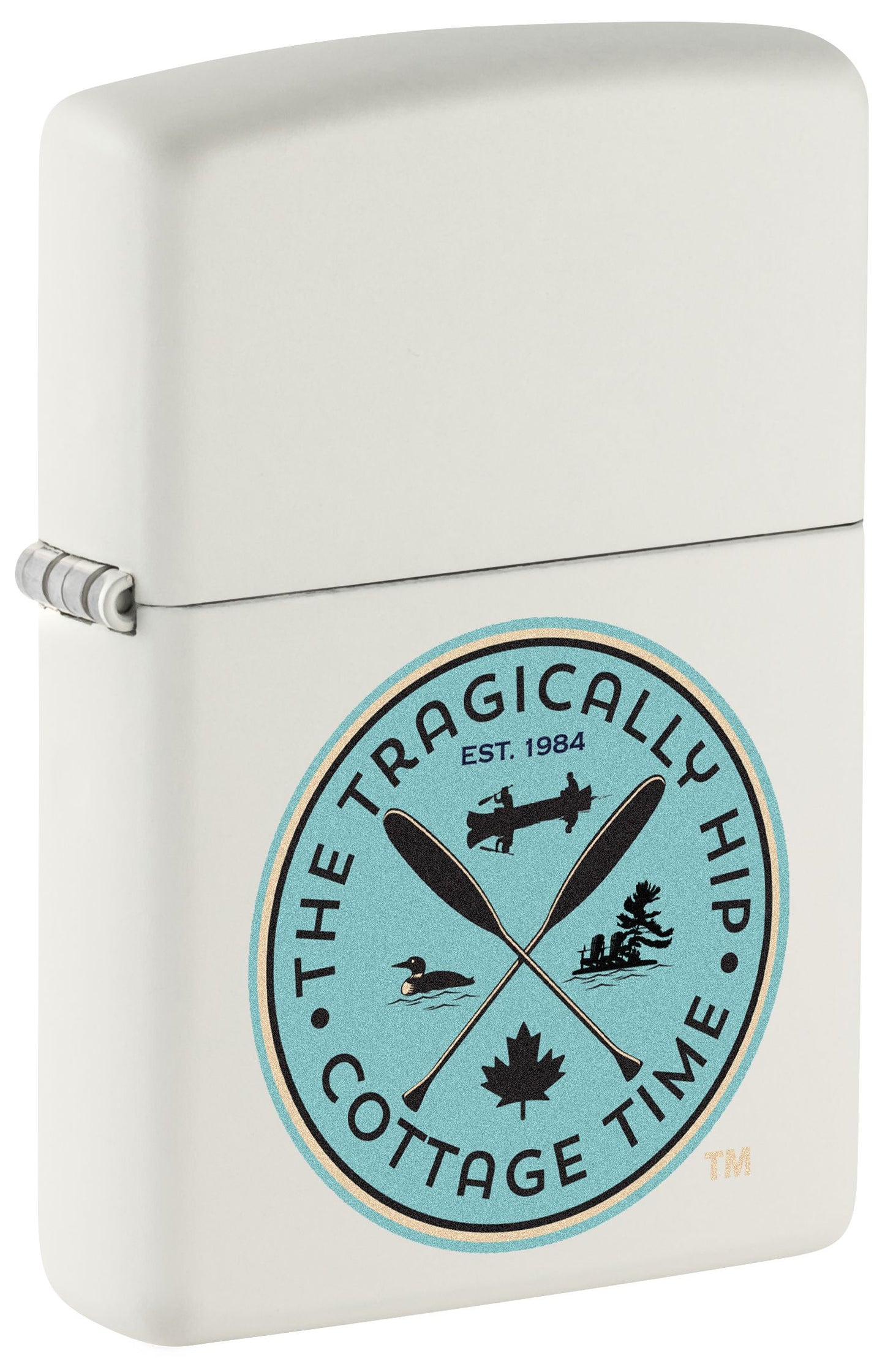 Zippo Tragically Hip Cottage Logo Vert (214-109022)