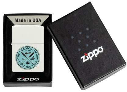 Zippo Tragically Hip Cottage Logo Vert (214-109022)