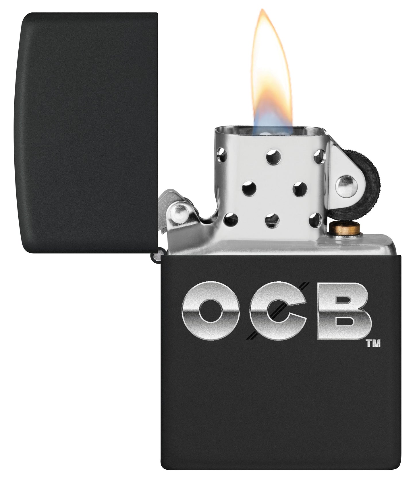 Zippo OCB Reg Noir Mat Métallique (218-109237)