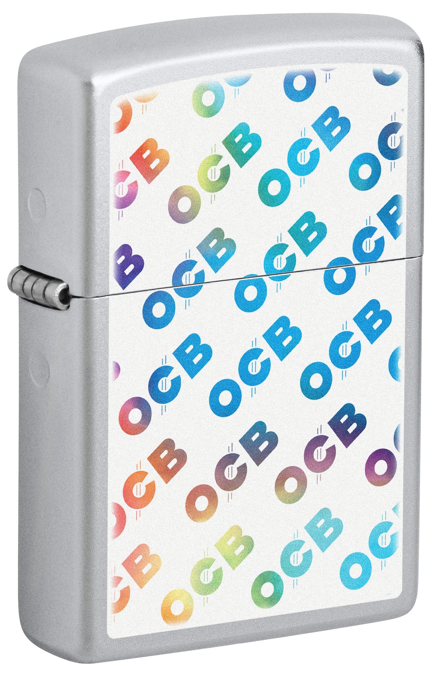 Zippo OCB Reg Chrome satiné arc-en-ciel (205-110381)