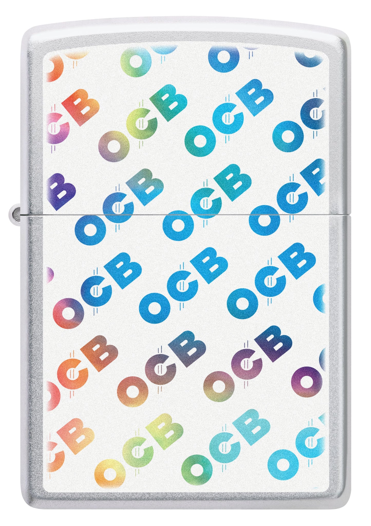 Zippo OCB Reg Satin Chrome Rainbow (205-110381)