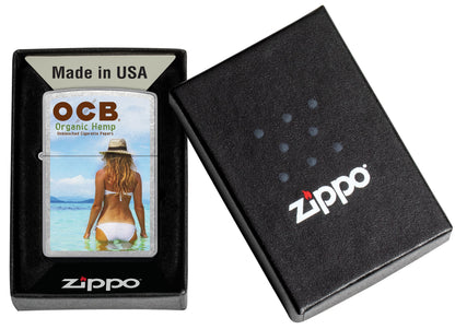 Zippo OCB Reg Chrome Beach Art (207-110384)