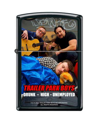 Zippo Trailer Park Boys Black Matte (218-114505)