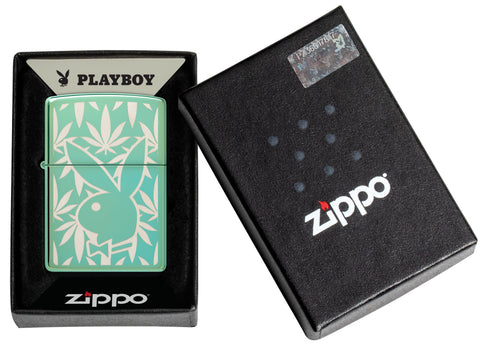 Zippo Playboy Leaf Green (28129-111129)