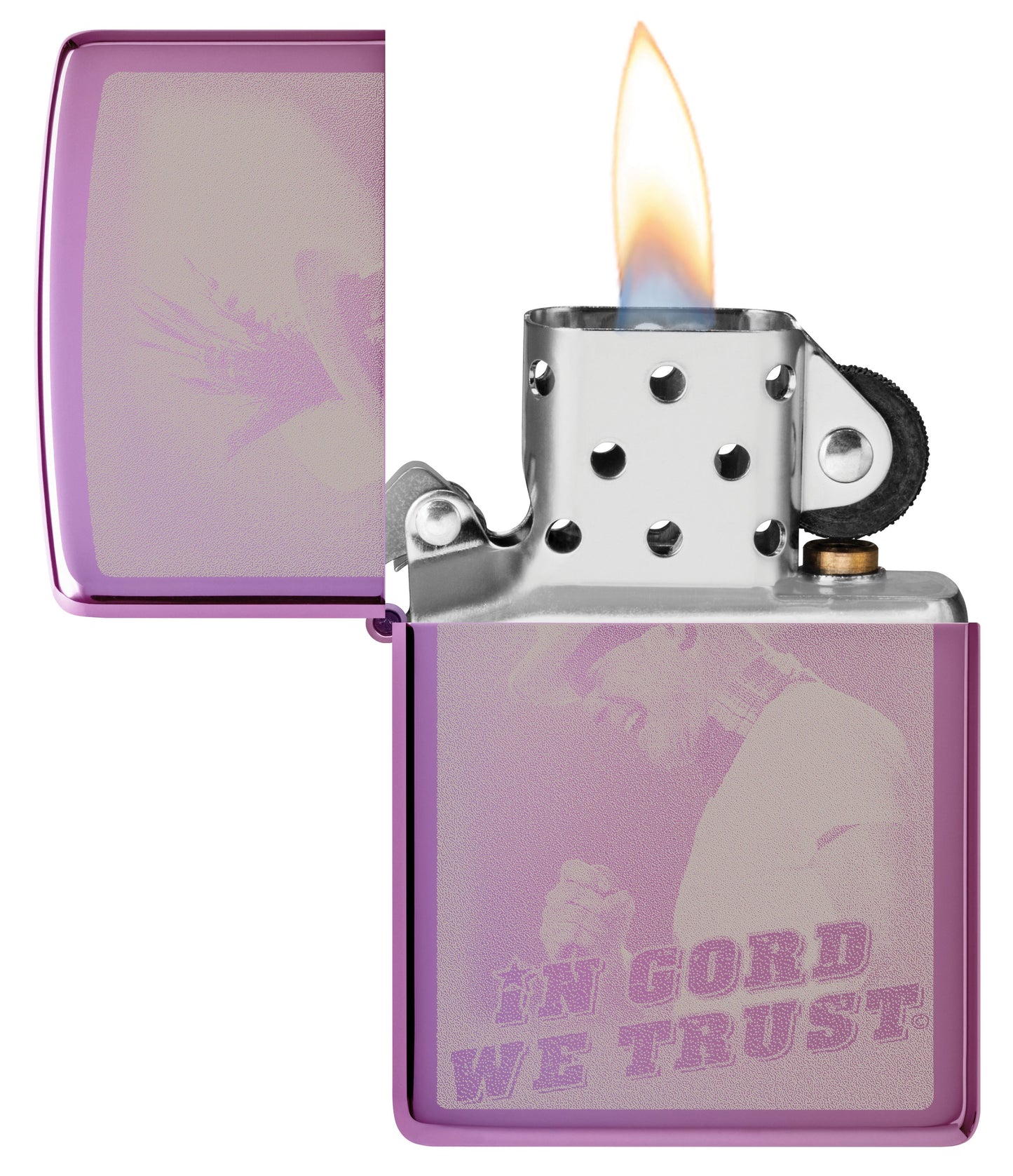 Zippo en Gord nous faisons confiance au violet 