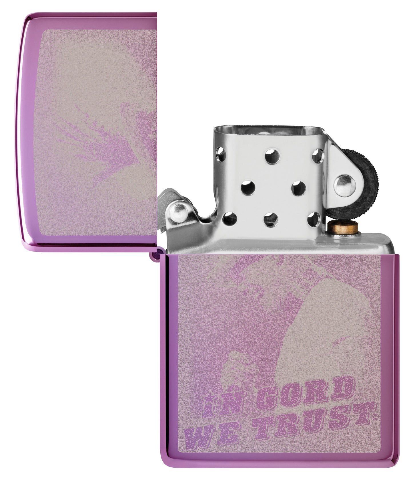 Zippo en Gord nous faisons confiance au violet 