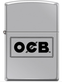 Zippo OCB Reg Chrome poli au point de croix (250-109227)