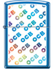 Zippo OCB Reg Sky Blue Matte Rainbow (48628-110382)