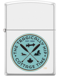 Zippo Tragically Hip Cottage Logo Vert (214-109022)