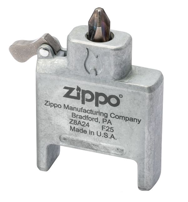 Zippo Bit Safe Screwdriver Brushed Chrome