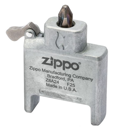 Zippo Bit Safe Screwdriver Brushed Chrome