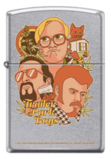 Zippo Trailer Park Boys Logo Chrome (207-114936)