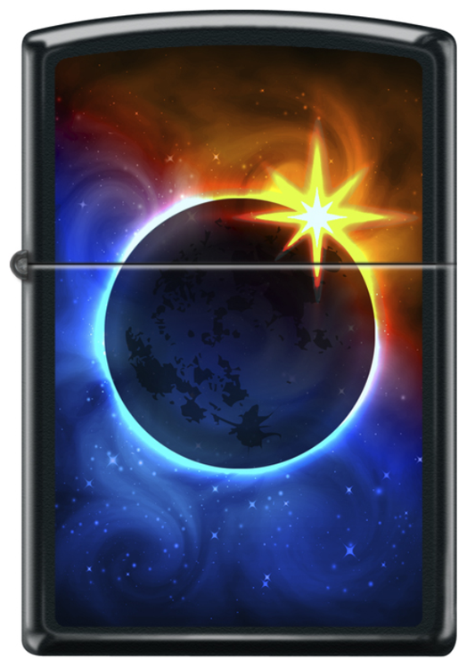 Zippo Solar Eclipse Design