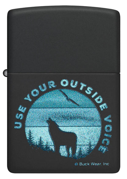 Zippo Buck Wear Outside Voice Design