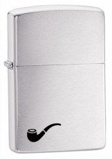 Brushed Chrome Pipe Lighter freeshipping - Zippo.ca