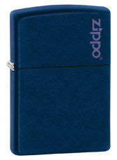 Navy Matte with Zippo logo freeshipping - Zippo.ca