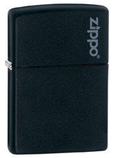 Black Matte with Zippo logo freeshipping - Zippo.ca