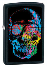 Colourful Skull freeshipping - Zippo.ca