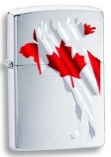 Moose with Flag freeshipping - Zippo.ca