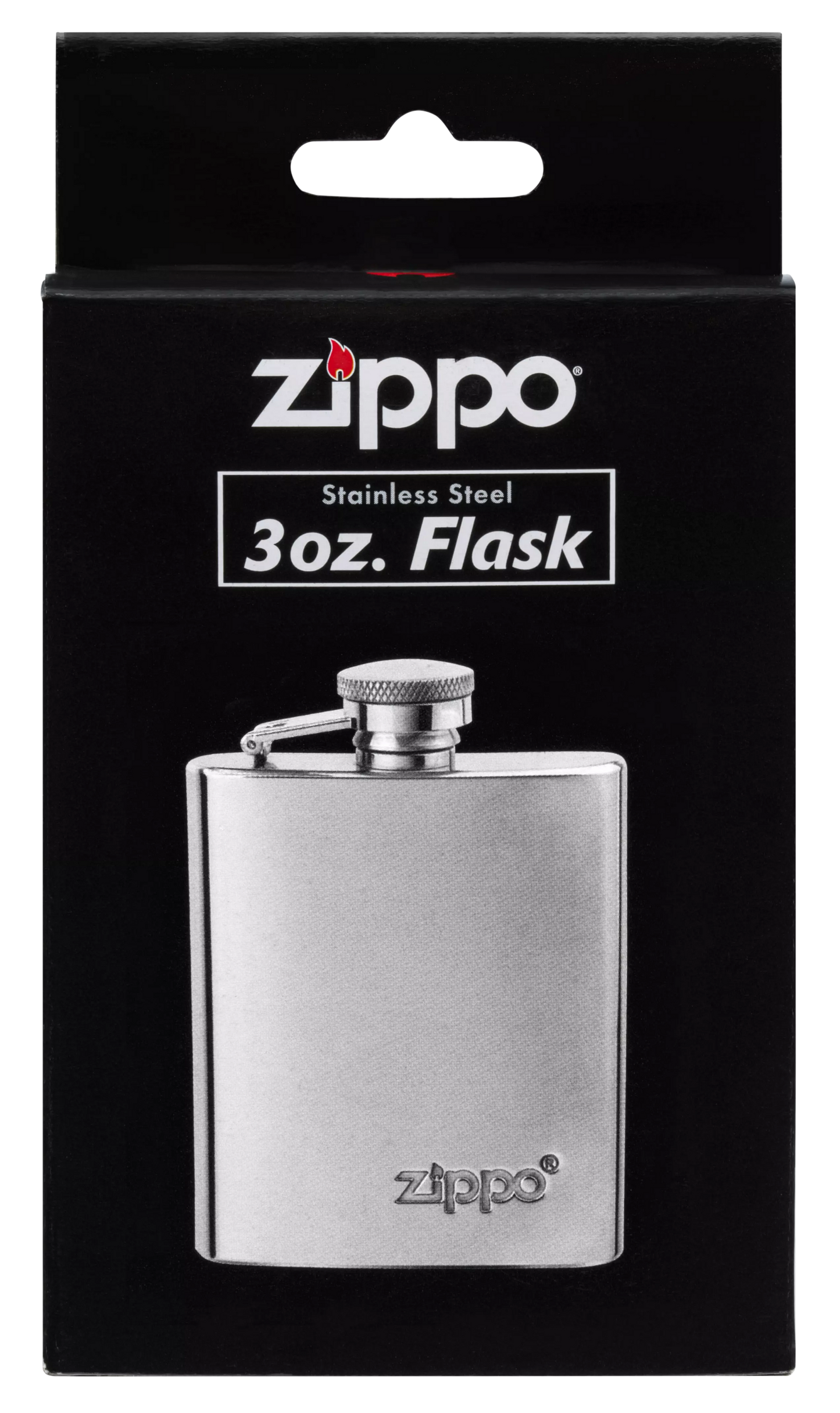 Stainless steel 3 oz. flask freeshipping - Zippo.ca