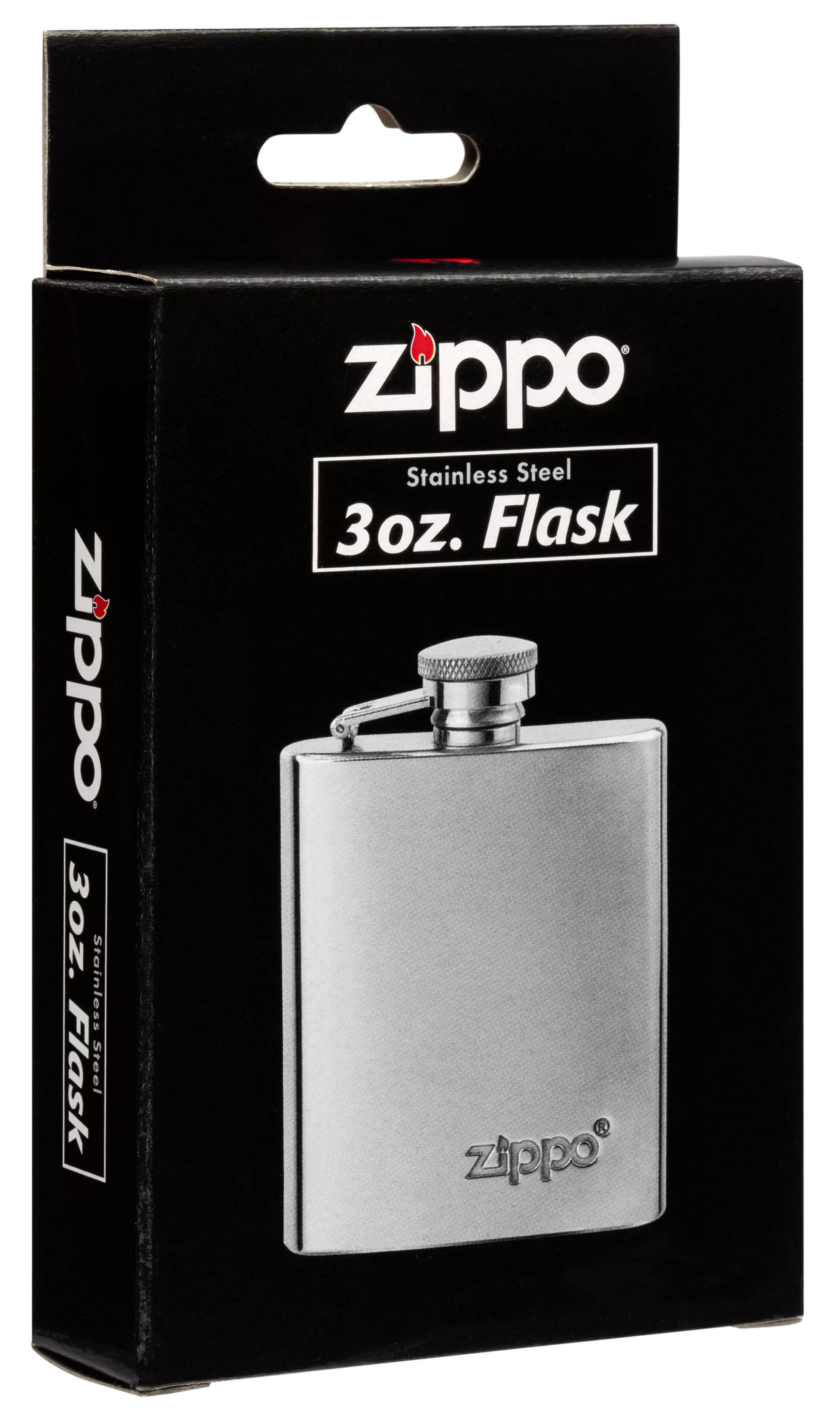 Stainless steel 3 oz. flask freeshipping - Zippo.ca