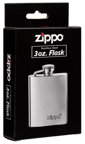 Stainless steel 3 oz. flask freeshipping - Zippo.ca