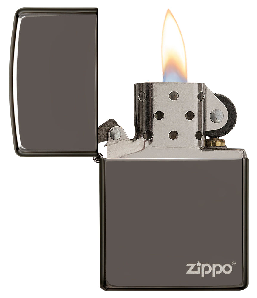 Black Ice with Zippo logo freeshipping - Zippo.ca