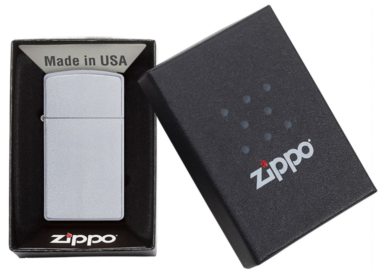 Slim® Satin Chrome freeshipping - Zippo.ca