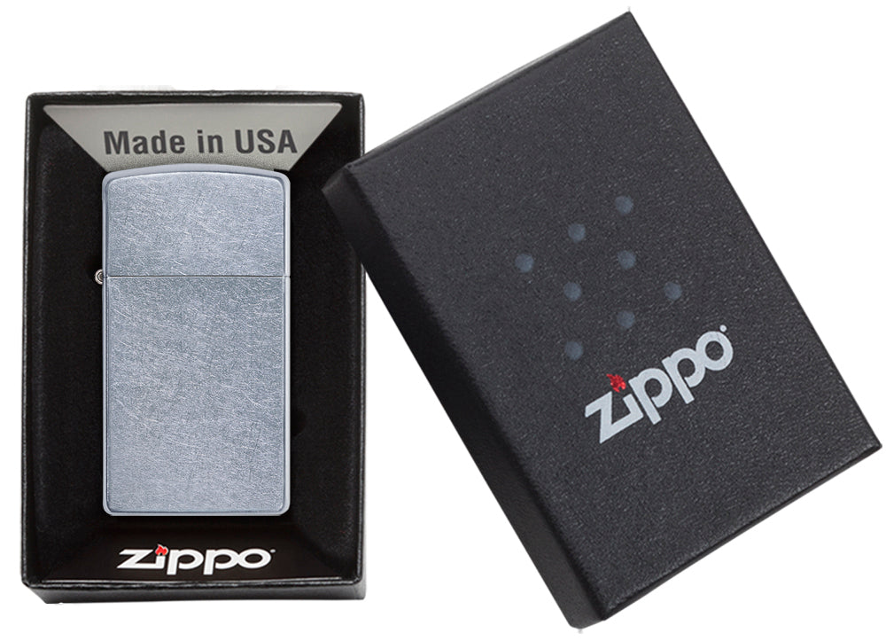 Slim® Street Chrome freeshipping - Zippo.ca