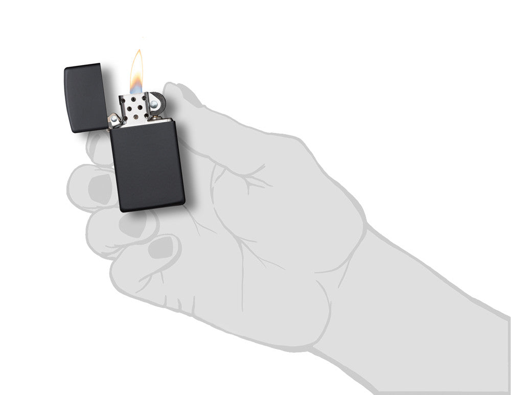 Slim Black Matte freeshipping - Zippo.ca