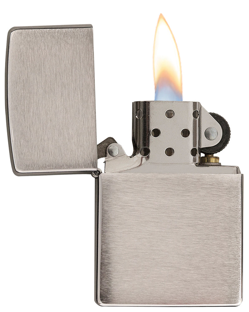 Armor Brushed Chrome freeshipping - Zippo.ca