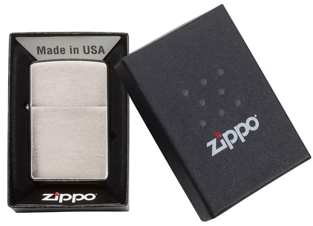 Armor Brushed Chrome freeshipping - Zippo.ca