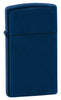 Slim® Navy Blue Matte freeshipping - Zippo.ca