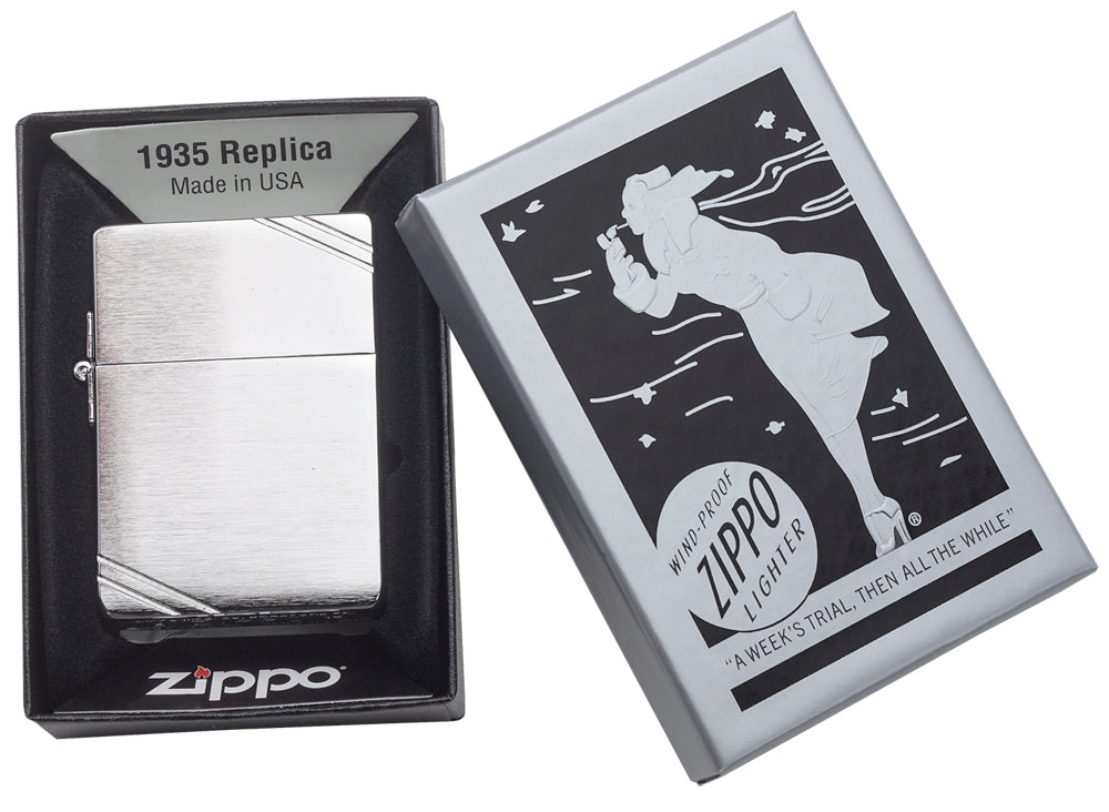 1935 Replica with Slashes freeshipping - Zippo.ca