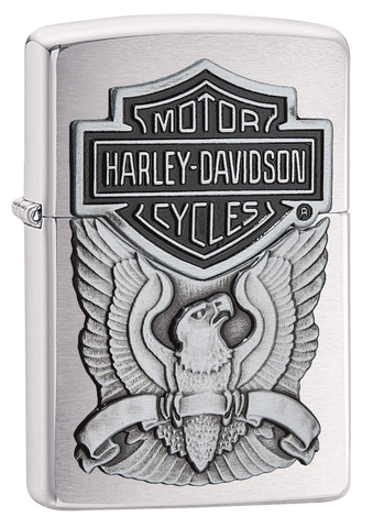 Zippo Harley-Davidson 真鍮 筆記体 ななめ 1991-