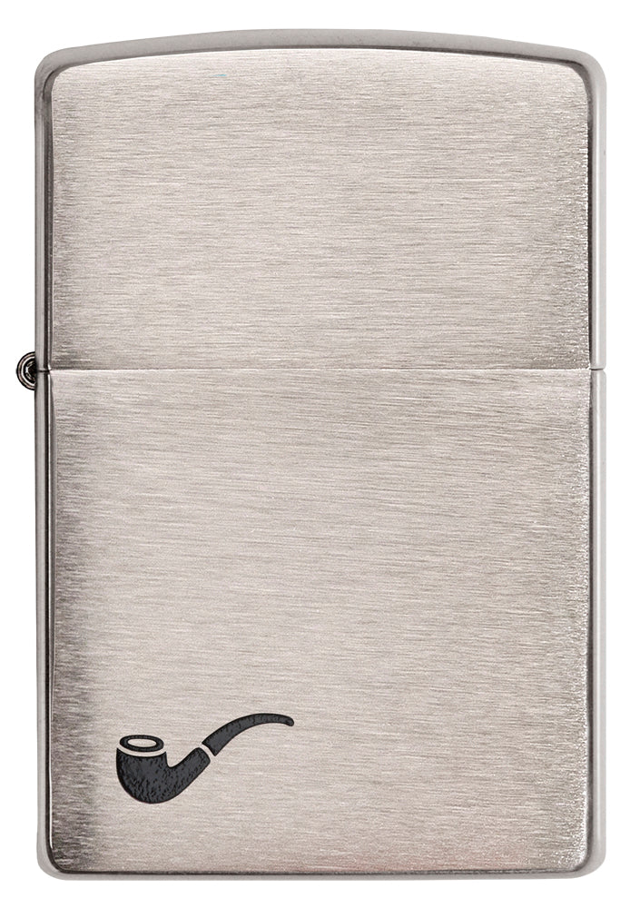 Brushed Chrome Pipe Lighter freeshipping - Zippo.ca