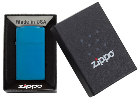 Slim® Sapphire freeshipping - Zippo.ca