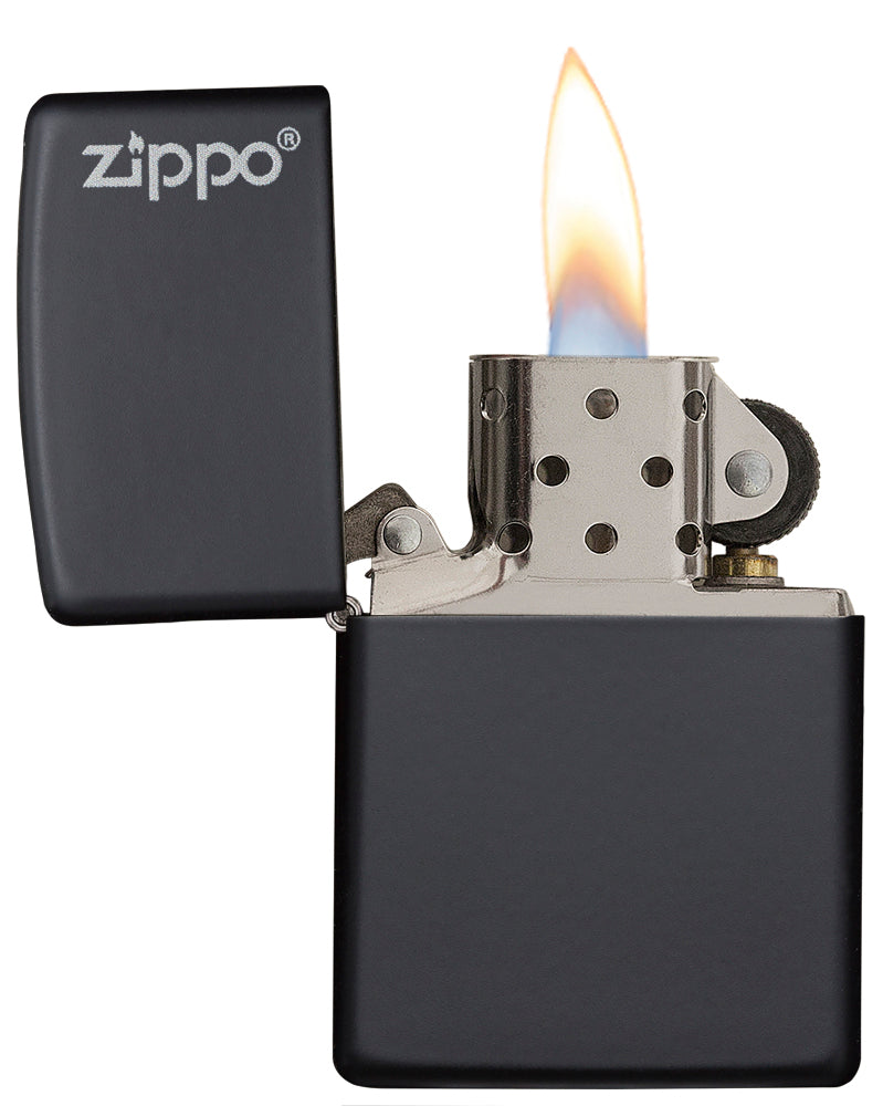 Black Matte with Zippo logo freeshipping - Zippo.ca