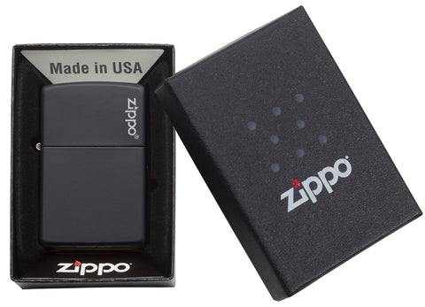 Black Matte with Zippo logo freeshipping - Zippo.ca