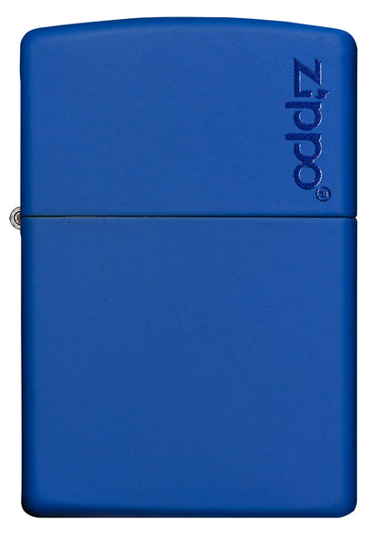 Royal Blue Matte with Zippo logo freeshipping - Zippo.ca