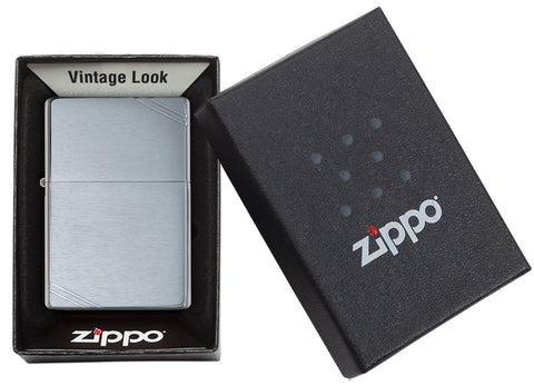 Vintage Brushed freeshipping - Zippo.ca