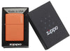 Orange Matte with Zippo logo freeshipping - Zippo.ca