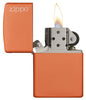 Orange Matte with Zippo logo freeshipping - Zippo.ca